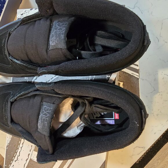 VANS Skate Half Cab Shoes Sneakers Skateboarding VN0A5FCDBKA Black/Black mens 10 - Picture 7 of 10